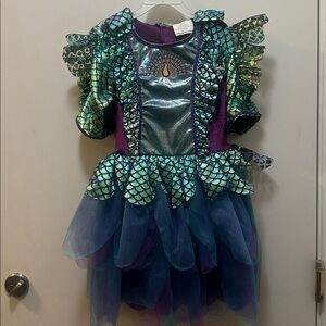 Peacock 🦚 Purple and Teal Costume for Kids Size 6